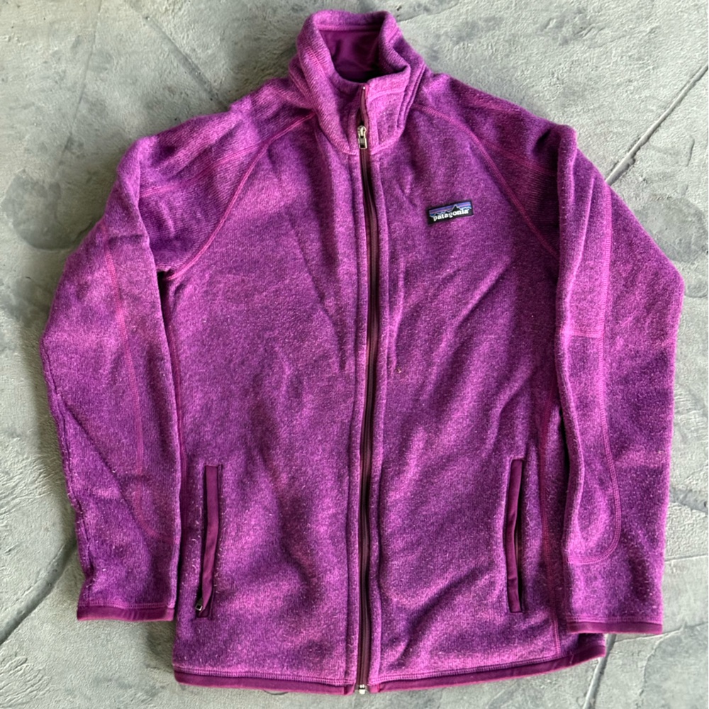 Patagonia Purple Fleece Jacket